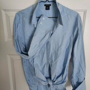 Ann Taylor Classic Blue Oxford